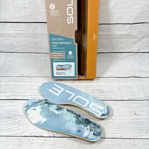 SOLE Performance Thin Cork Shoe Insoles Men 7 Women 9 Moldable NEW